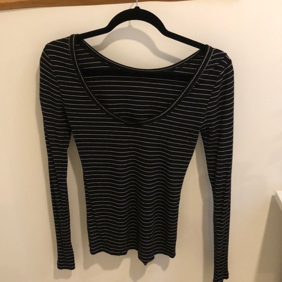 Striped long sleeve top - Picture 1 of 1